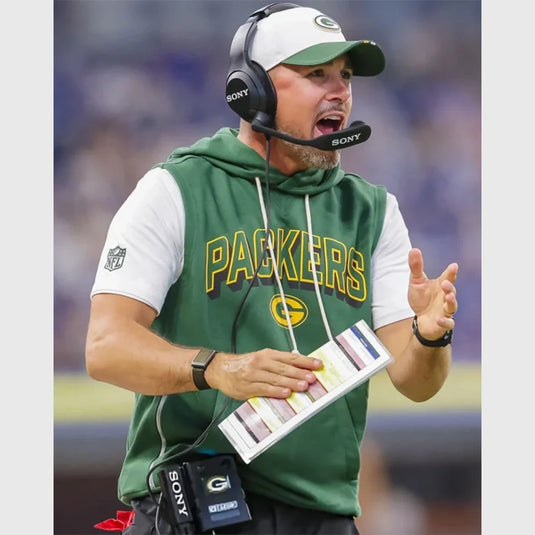 Matt LaFleur Preseason 2025 Sleeveless Hoodie