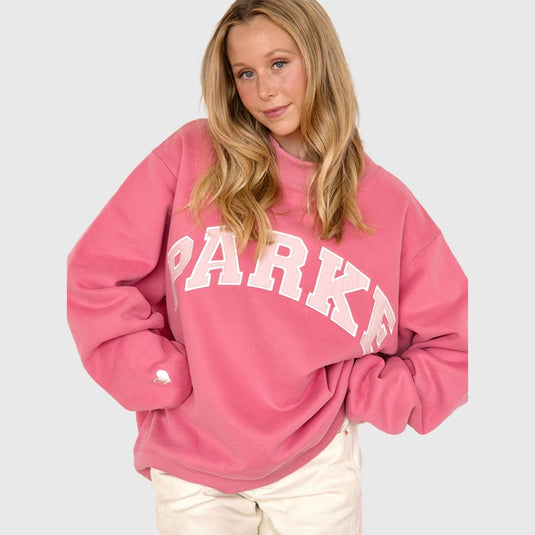Preorder Pink Aid x Parke Mockneck Sweatshirt
