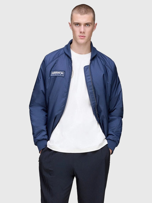 Adidas Originals Bramhope Spzl Blousson Blue Bomber Jacket 2025 featuring sleek retro styling and sporty comfort.