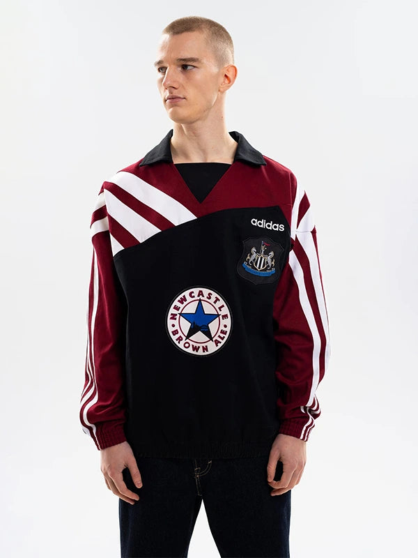 Newcastle United Adidas 95/96 Drill Top - In Sizes XS to 3XL – Vogacci