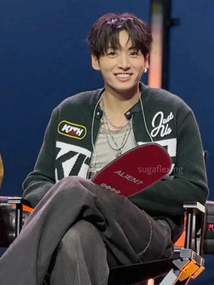 RECREATED Jeon Jungkook Kith Jacket in Black from BTS SWIMSIDE 2026 designed with a clean outerwear profile and sleek street-style appeal