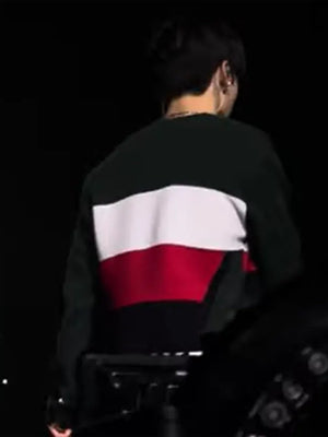 RECREATED BTS SWIMSIDE Event 2026 Black Kith Jacket worn by Jeon Jungkook combining smooth construction with a contemporary fashion-forward look