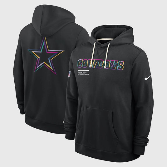 Dallas Cowboys 2025 Black Crucial Catch Hoodie