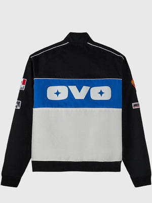 RECREATED OVO Winter Survival 2026 Snowcross Racing jacket in black with streamlined outerwear design