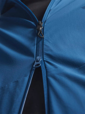 RECREATED Z.N.E. Adidas 2026 Woven Hooded Track Jacket in Blue offering lightweight comfort with a modern training-inspired look