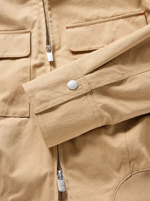 Gap x Victoria Beckham 2026 Bomber Jacket featuring smooth outer finish and clean minimalist design detailing