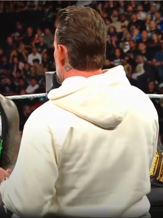CM Punk Beige Hoodie