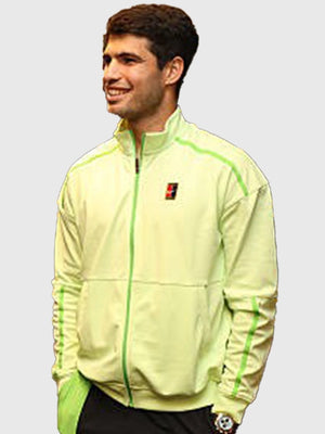 Carlos Alcaraz Australian Open 2026 Final RECREATED NikeCourt Heritage full-zip jacket in green