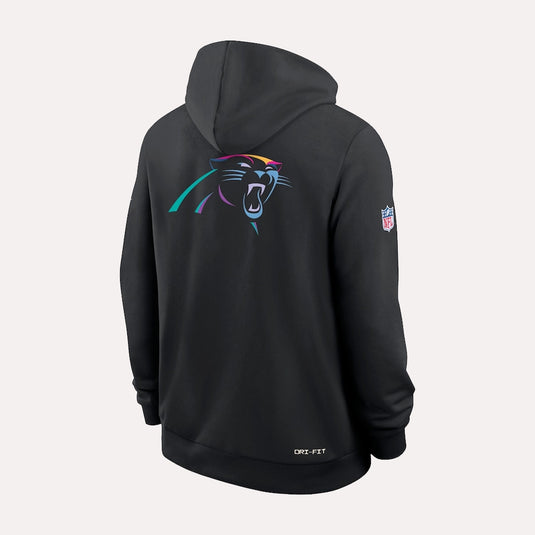 Carolina Panthers 2025 Black Crucial Catch Hoodie