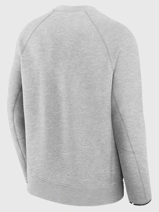 Recreation Los Angeles Dodgers Grey Nike Sweatshirt designed with full chest logo and classic fleece style.
