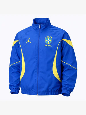 RECREATED Nike × Jordan FIFA World Cup 2026 blue Anthem jacket featuring relaxed fit and modern outerwear styling