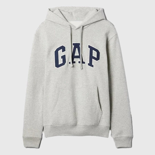 Jungwon Gap VintageSoft Arch Logo Hoodie recreated with a soft fleece texture and relaxed fit.