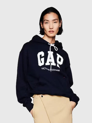 Gap x Victoria Beckham 2026 French Terry Hoodie featuring soft interior feel and clean collaborative design