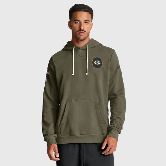 Green Bay Packers 2025 Salute to Service Hoodie
