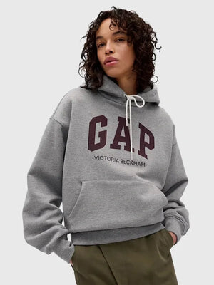 Gap x Victoria Beckham 2026 French Terry Hoodie featuring soft textured fabric and minimalist collaborative branding