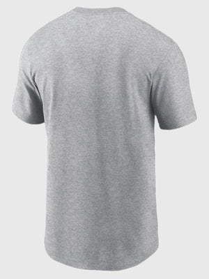Seattle Seahawks inspired Nike t-shirt in heather grey marking the 2025 NFC Championship run