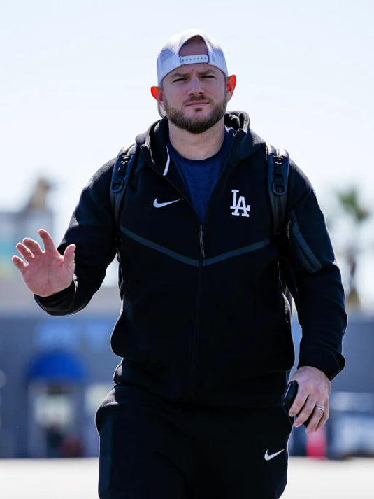 Los Angeles Dodgers Nike Tech Fleece Windrunner Hoodie Jacket
