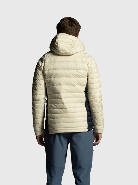Recreated Team Norway 2026 Winter Olympics Craft off-white puffer jacket with breathable insulation and athletic silhouette