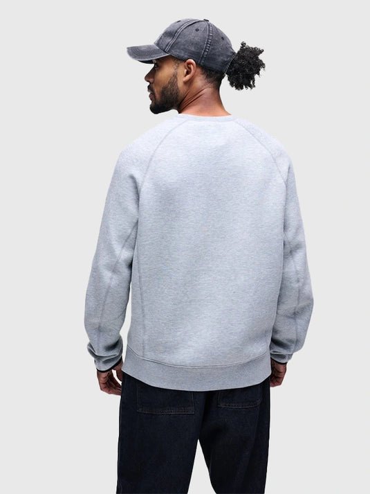 Recreation Los Angeles Dodgers Grey Tech Fleece Pullover designed for warmth and casual style.