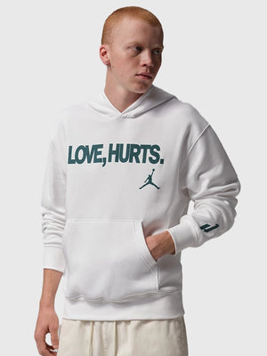 RECREATED white Nike Philadelphia Eagles hoodie inspired by Jalen Hurts and modern football culture
