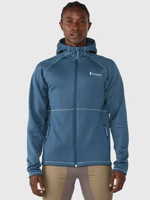 Cotopaxi Tempa 2026 blue fleece hooded jacket recreated with breathable build and everyday layering appeal