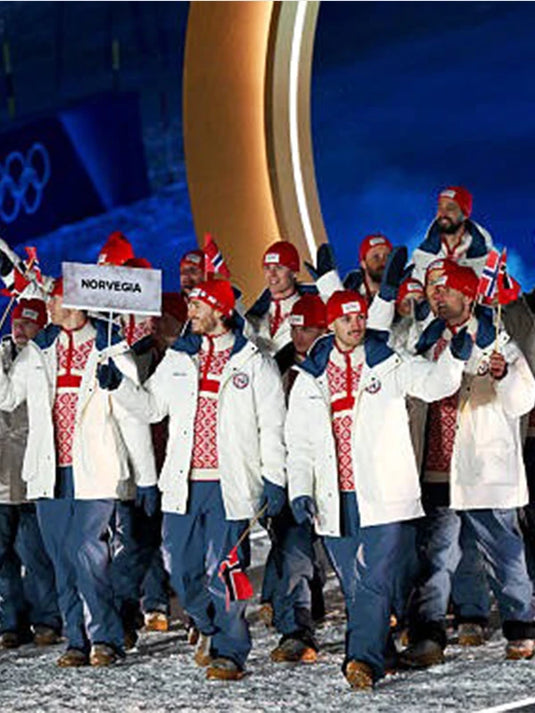 Milano Cortina 2026 Team Norway off-white Craft parka blends iconic Olympic pride with high-end winter fashion.