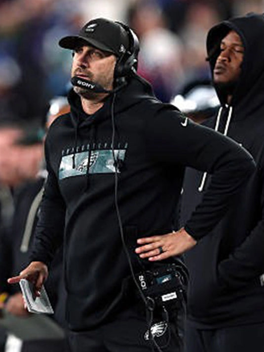 Nick Sirianni Eagles Sideline Performance Hoodie