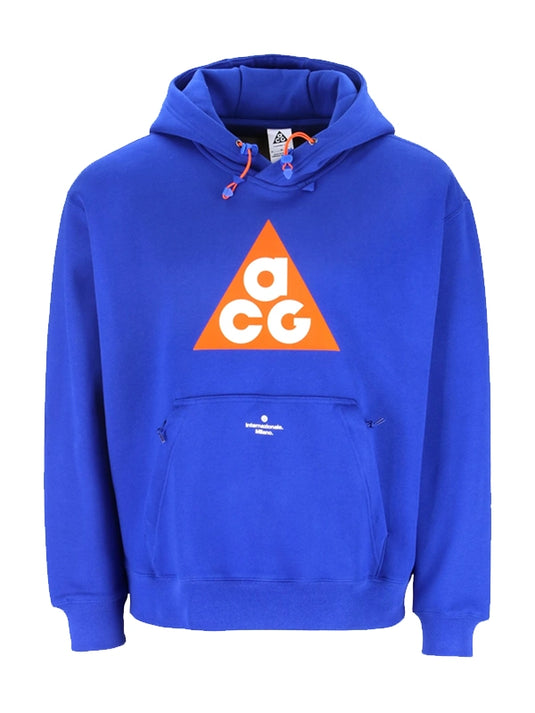 Inter Milan Nike ACG Tuff Fleece unisex pullover 2025/26 recreated in blue with soft warmth and clean lines