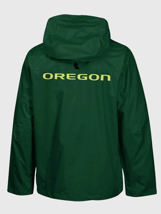 Comfortable Oregon Ducks hoodie jacket by Nike, green full zip Storm-FIT edition