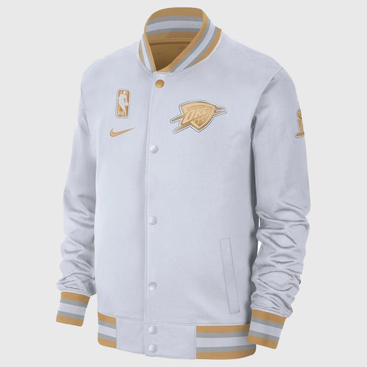2025 Oklahoma City Thunder Finals Champions Banner Raising Ceremony Jacket