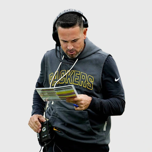 Matt LaFleur Packers 2025 Sleeveless Hoodie