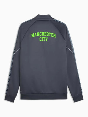 Manchester City King Anthem Recreation track jacket by Puma in grey with modern street and training vibes