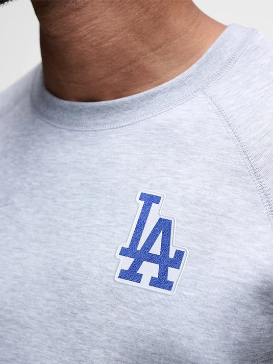 Recreation Dodgers Nike Grey Pullover Sweatshirt combining comfort and sporty design.