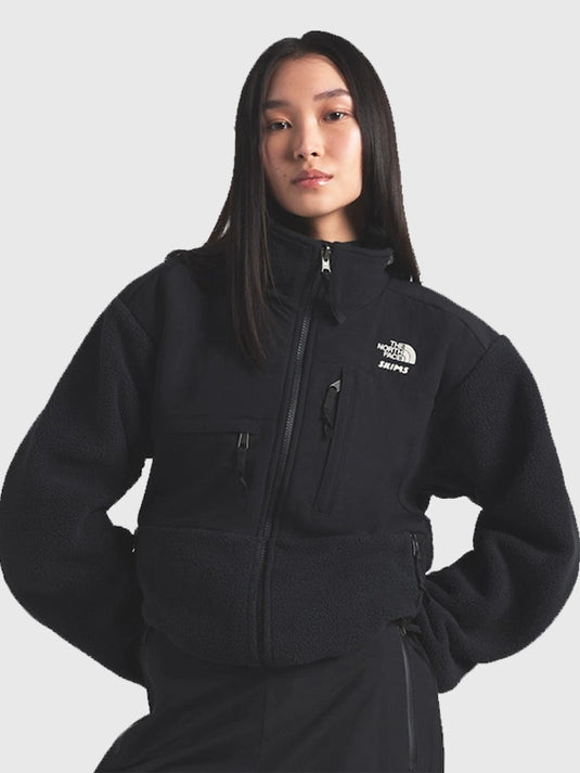 Recreation of The North Face x SKIMS 1995 Denali fleece jacket 2025 featuring a classic outdoor silhouette