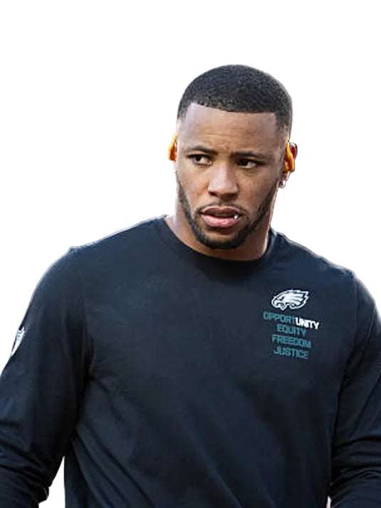 Philadelphia Eagles Inspire Change 2025 long sleeve black t-shirt combining comfort with meaningful design