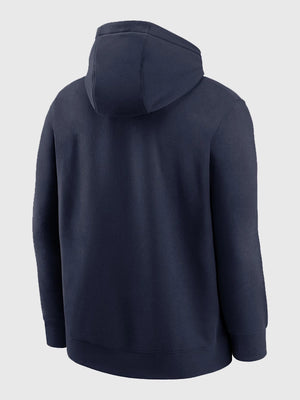 Nike navy Seattle Seahawks Super Bowl LX Champions Going Yard Club fleece hoodie with front pouch pocket and hooded design