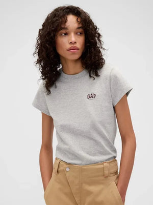 Gap x Victoria Beckham Logo T-Shirt 2026 featuring soft cotton fabric and clean collaborative logo print