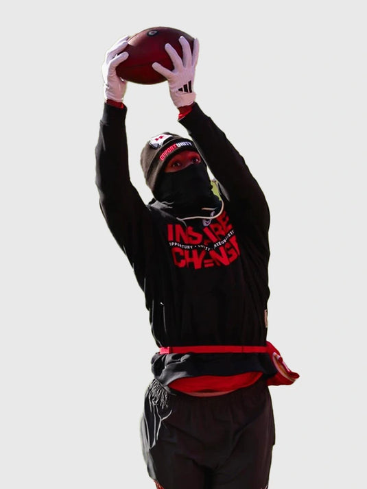 Kansas City Chiefs 2025 Inspire Change black pullover hoodie by Nike with a clean athletic silhouette