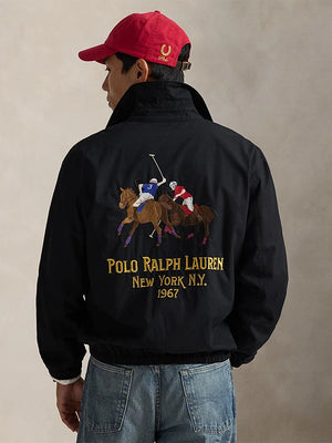 Polo Ralph Lauren–inspired Bayport black jacket from the 2025 Lunar New Year release with timeless appeal