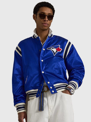 Toronto Blue Jays Ralph Lauren MLB Collection jacket recreated with classic team colors and refined detailing