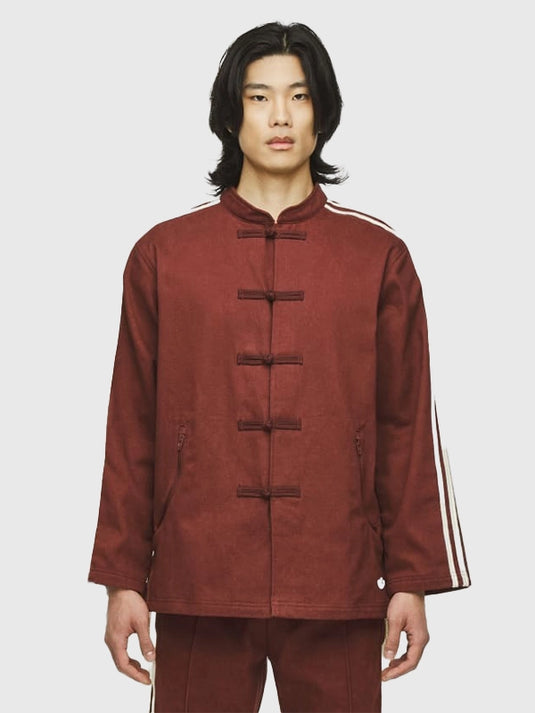 Adidas CLOT RECREATED Chinese New Year track jacket by Edison Chen featuring a minimalist design