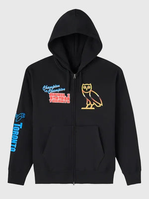 WWE WrestleMania VI OVO Full-Zip Hoodie designed with relaxed fit and clean front detailing for everyday wear