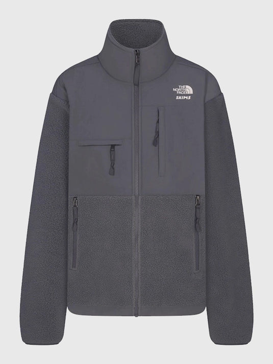 The North Face x SKIMS 1995 Denali fleece jacket recreation combining heritage style with modern wearability