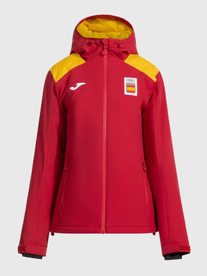 Recreated Milano Cortina 2026 Team Spain Joma Sport anorak jacket featuring a clean athletic profile