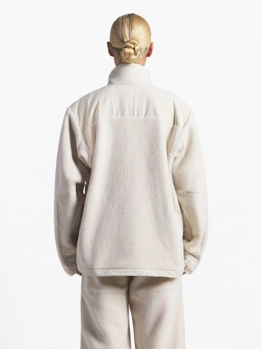 The North Face x SKIMS Denali fleece jacket recreation crafted for warmth and everyday wear