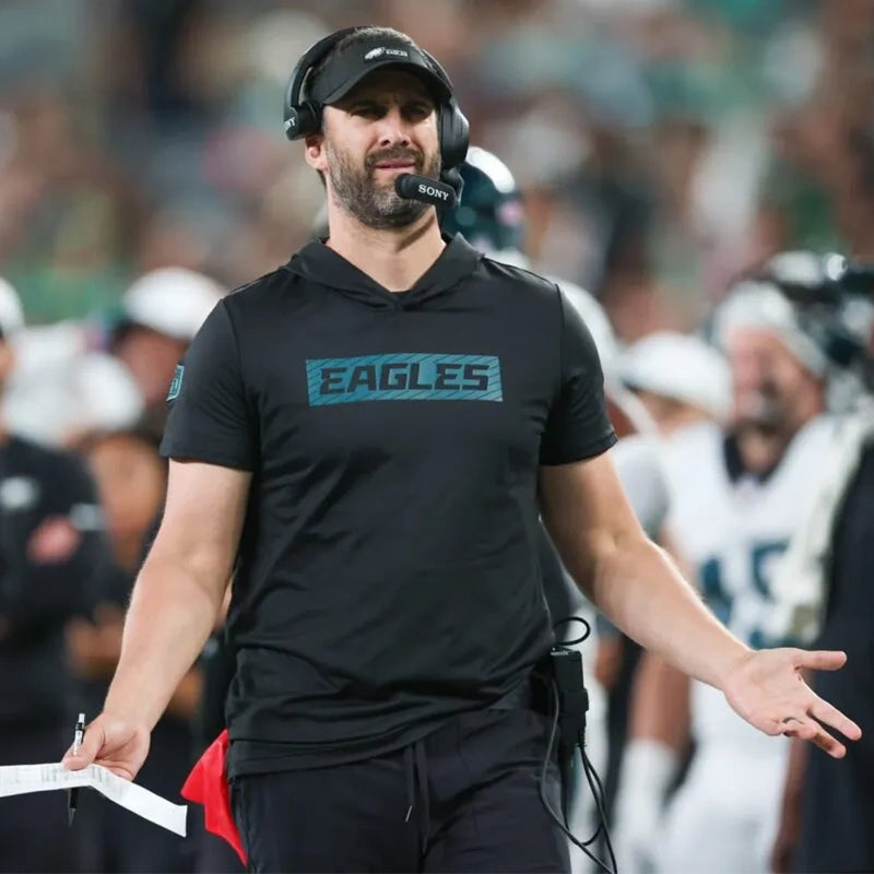 2025 Nick Sirianni Eagles Hooded Shirt