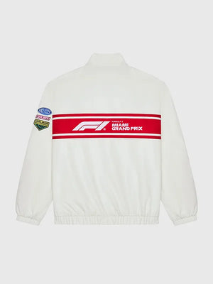 Malbon Formula 1 2026 Track Jacket featuring lightweight construction and bold event-inspired graphic accents