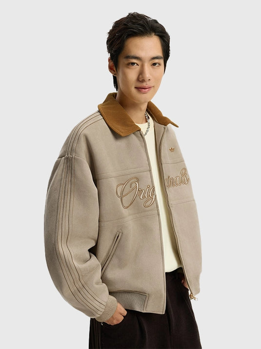 RECREATED Adidas SS26 Chinese New Year 2026 oversized crafted bomber jacket with structured outerwear design