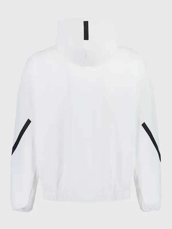 Adidas Urban Z.N.E. Real Madrid Track Jacket featuring minimalist branding and contemporary sportswear styling