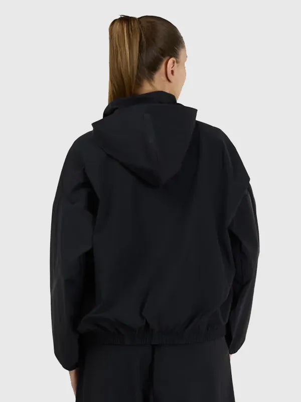 Real Madrid 2026 Adidas Woven Track Jacket with structured silhouette, zip front closure, and performance-driven appeal